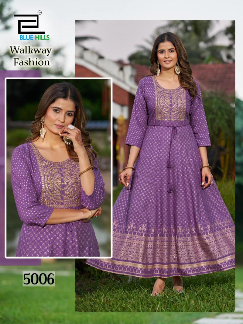Blue Hills Walkway Fashion Ladies kurti manufacturers in India