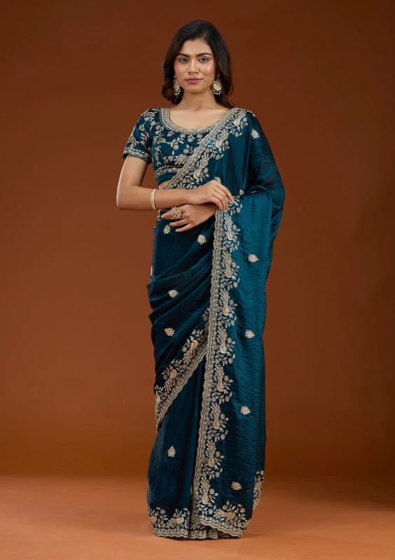 Bt 438 Fandy Satin Surat saree distributor