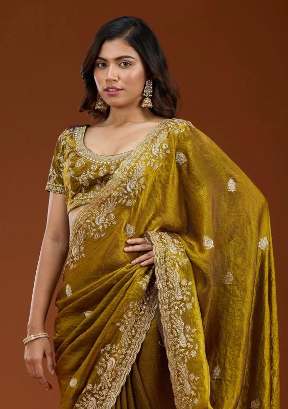 Bt 438 Fandy Satin Surat saree distributor