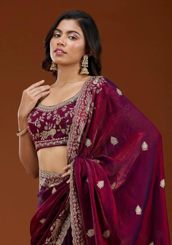Bt 438 Fandy Satin Surat saree distributor