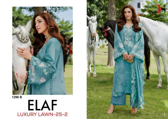 Deepsy elaf-2 luxury lawn Wholesale salwar kameez in surat