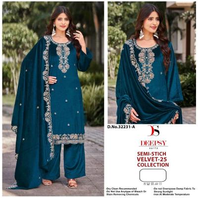 Deepsy hit design of velvet 25 Wholesale Salwar Kameez Manufacturer