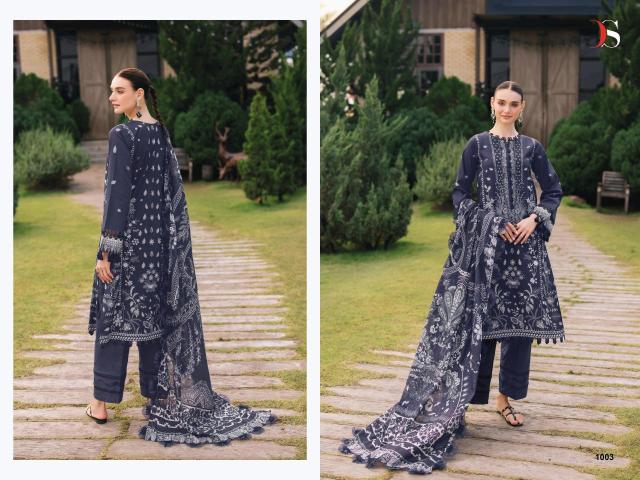 Deepsy suits jade bliss lawn 25-2 Salwar Kameez Suppliers