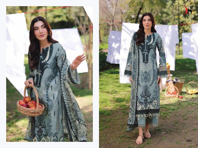 Deepsy suits jade bliss lawn 25-2 Salwar Kameez Suppliers