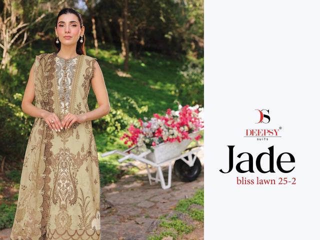 Deepsy suits jade bliss lawn 25-2 Salwar Kameez Suppliers