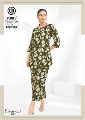 Deeptex craze23 vol-6 coord set Ladies Kurti manufacturers in Ahmedabad