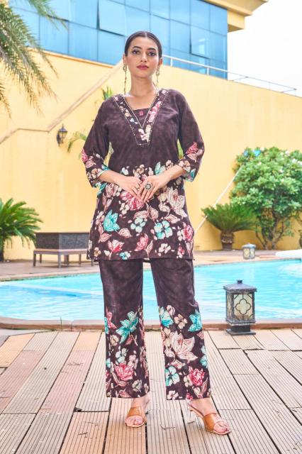 Diva 128 stylish coord set Kurti wholesalers in India