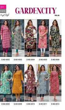 Diya trends gardencity vol 8 Wholesale Kurti in Surat