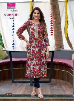 Diya trends gardencity vol 8 Wholesale Kurti in Surat