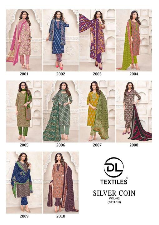 DL silver coin vol-2. Ladies kurti exporters in surat