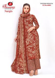 Ganeshji Nargis Vol 6 Summer dress materials wholesale