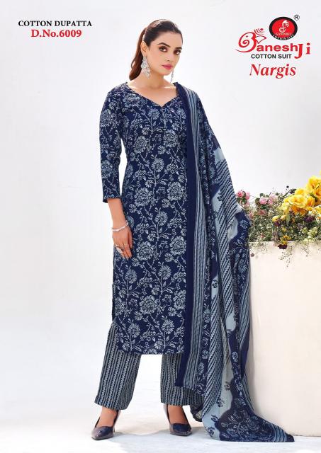 Ganeshji Nargis Vol 6 Summer dress materials wholesale
