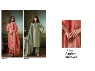 Ganga amirae 4026 Wholesale dress material in Gujarat