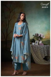 Ganga feriel 4183 Dress materials suppliers in Delhi
