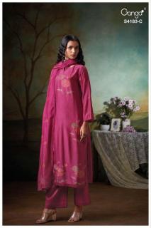 Ganga feriel 4183 Dress materials suppliers in Delhi