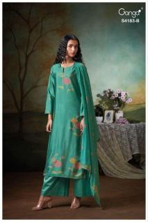 Ganga feriel 4183 Dress materials suppliers in Delhi