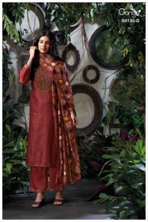 Ganga ileana 4130 Surat dress material market