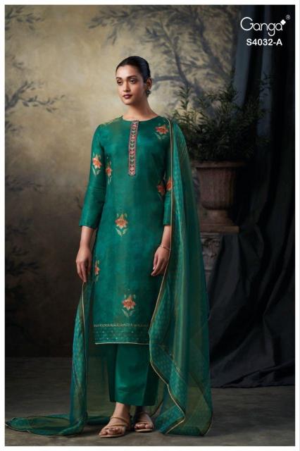 Ganga Nivetya 4032 Authentic Salwar Kameez wholesalers in Hyderabad