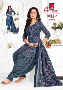 Ganpati bella patiyala vol-8 Wholesale dress materials suppliers