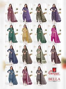 Ganpati bella patiyala vol-8 Wholesale dress materials suppliers