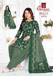 Ganpati bella patiyala vol-8 Wholesale dress materials suppliers