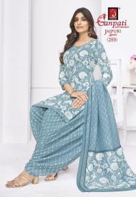 Ganpati jaipuri special patiyala vol-14 Dress material manufacturers in Ahmedabad