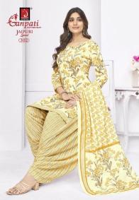 Ganpati jaipuri special patiyala vol-14 Dress material manufacturers in Ahmedabad