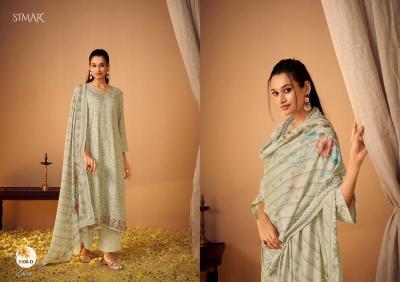 Glossy simar zaira Dress material wholesale market in Delhi