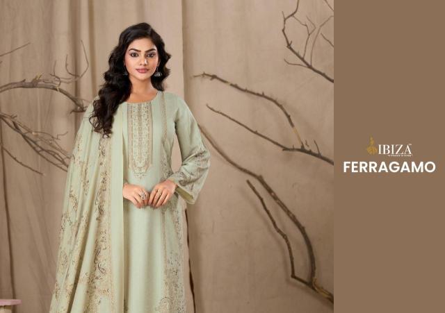 Ibiza ferragamo Designer dress materials wholesale in Ahmedabad