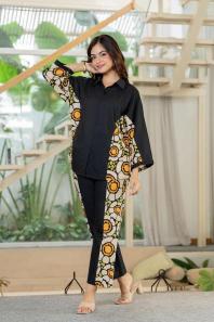 Janni classic black coord set Designer kurti wholesale price