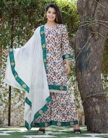 Janni printed sharara Wholesale Indian salwar kameez