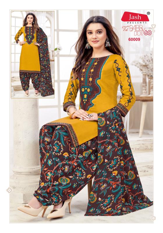 Jash Baby Doll Vol 60 Dress materials for stitching