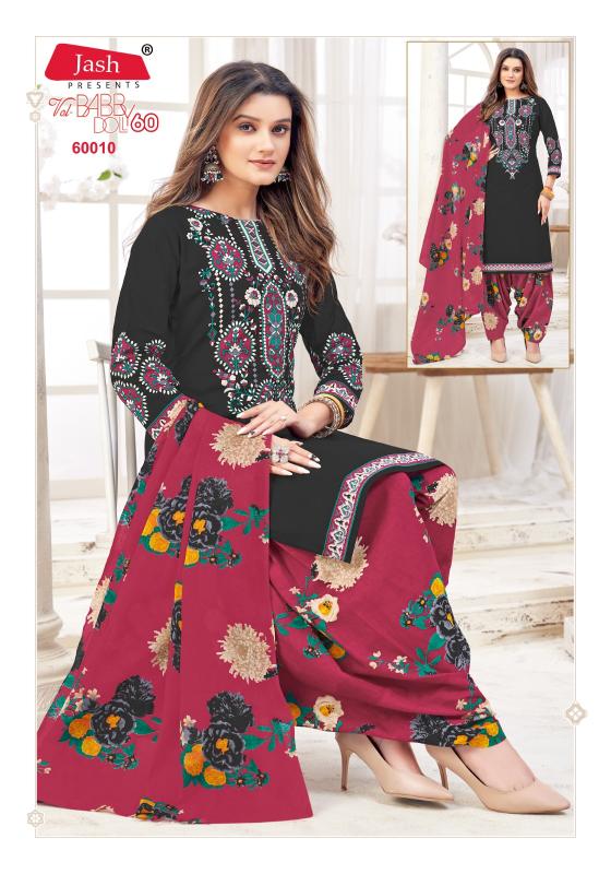 Jash Baby Doll Vol 60 Dress materials for stitching