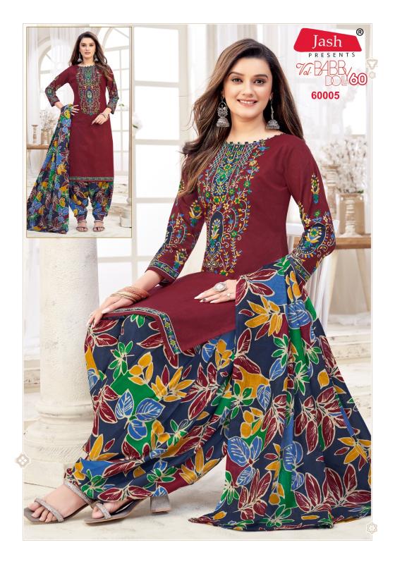 Jash Baby Doll Vol 60 Dress materials for stitching