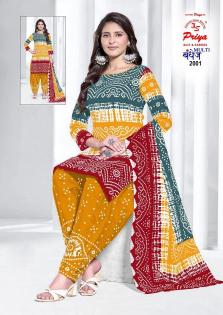 Js priya bandhej vol 2 Dress material manufacturers in Mumbai
