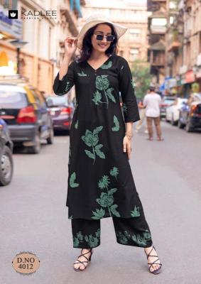 Kadlee heer vol 2 coord set Wholesale Kurtis