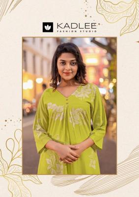 Kadlee heer vol 2 coord set Wholesale Kurtis