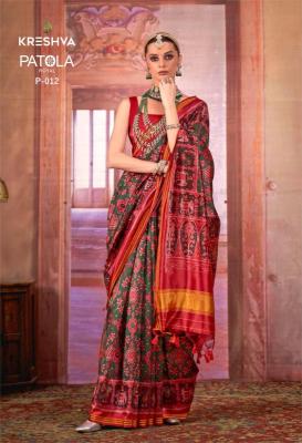 Kreshva patola royal Wholesale saree supplier in Mumbai