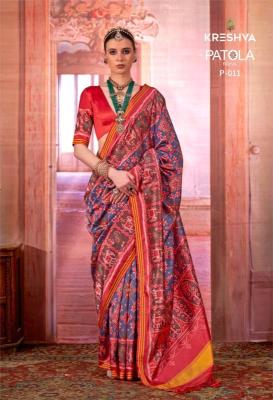 Kreshva patola royal Wholesale saree supplier in Mumbai