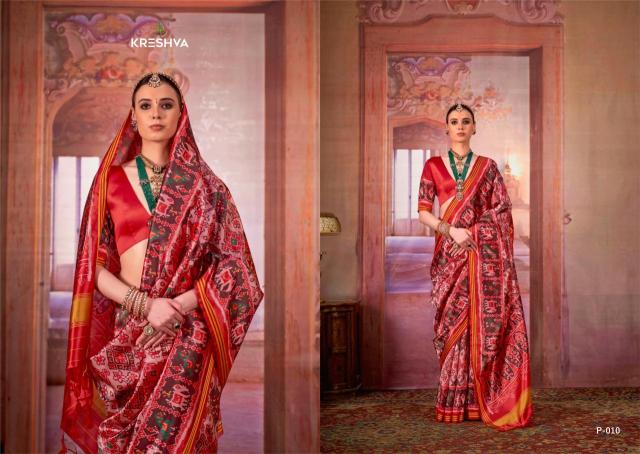 Kreshva patola royal Wholesale saree supplier in Mumbai