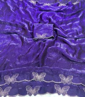 Krishnavi fandy butterfly Saree wholesale market
