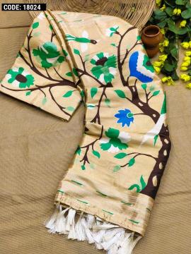 Krishnavi perrot design Wholesale saree market in India