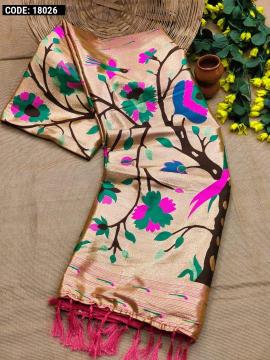 Krishnavi perrot design Wholesale saree market in India