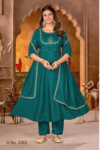 Ladies flavour d.no 3363 Designer Kurtis wholesale in Mumbai