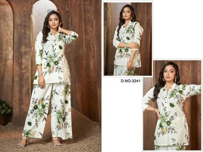 Ladies flavour fancy coord set Kurti wholesale market in Surat