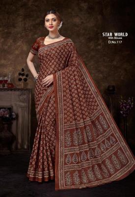 Lakhani cotton Surat saree wholesale market