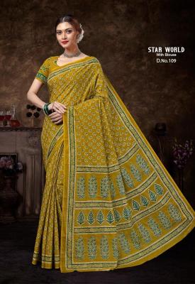 Lakhani cotton Surat saree wholesale market