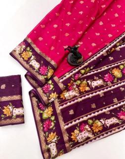 Malhar festival vol 11 Saree suppliers in Ahmedabad