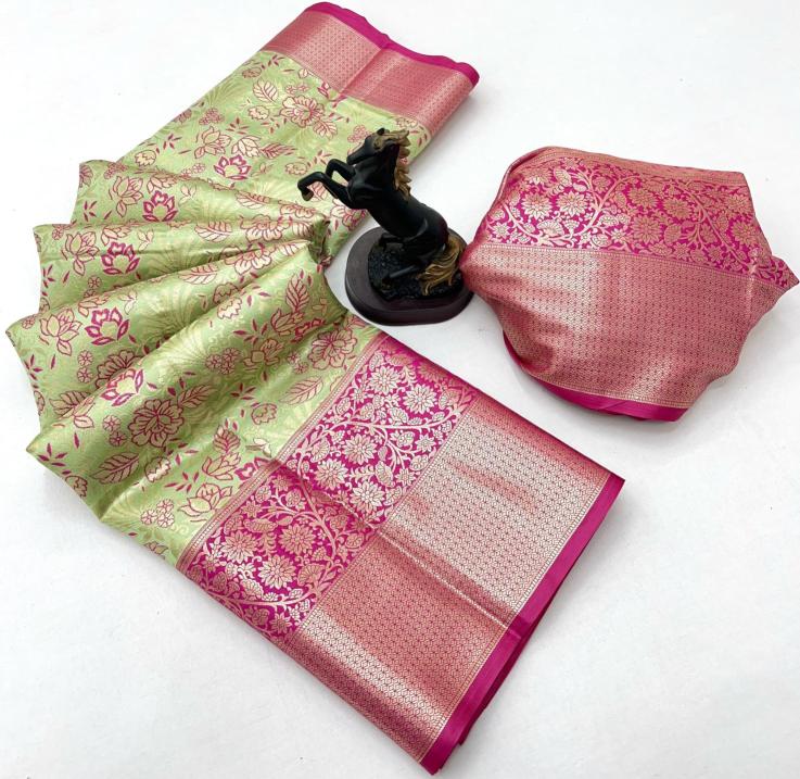 Malhar kanjivaram silk Bulk saree dealers in Surat