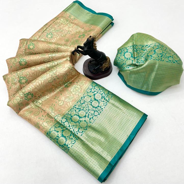 Malhar kanjivaram silk Bulk saree dealers in Surat